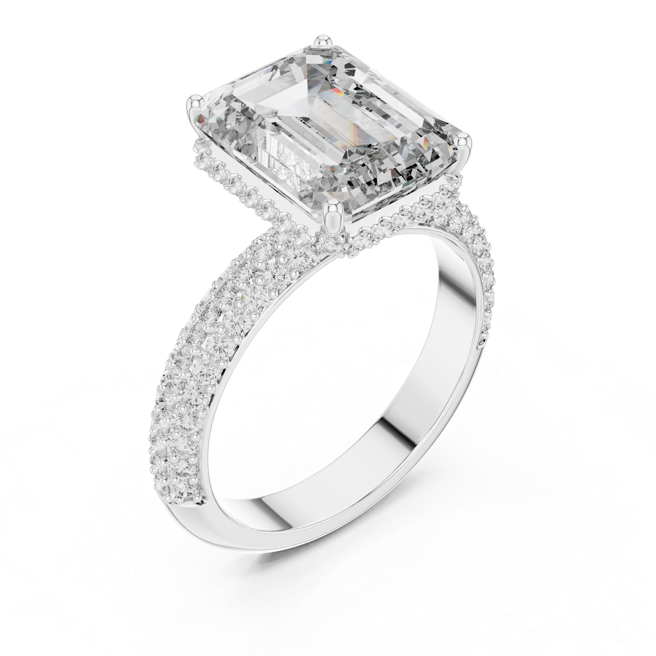 Mystic Lore lab grown diamond ring