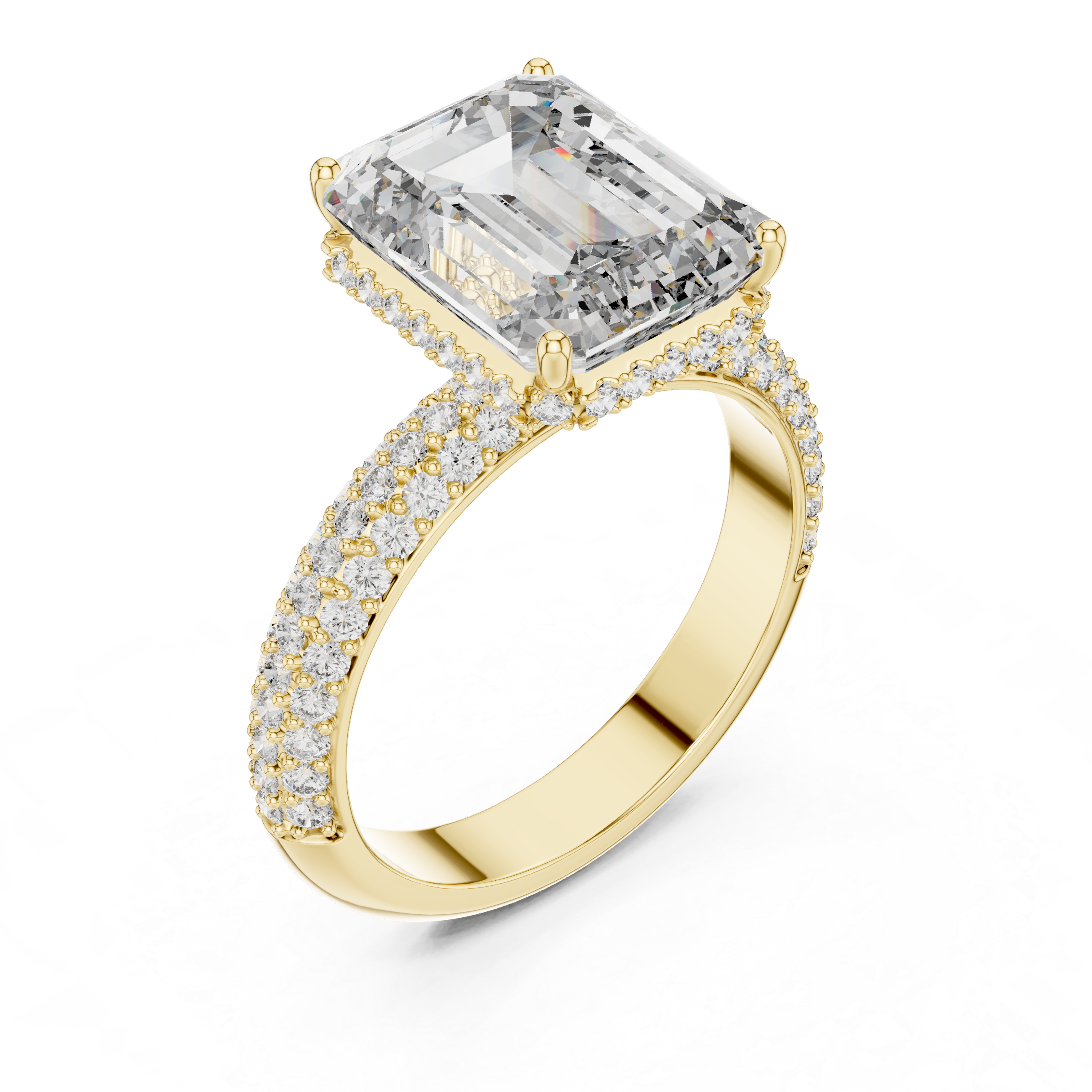 Mystic Lore lab grown diamond ring