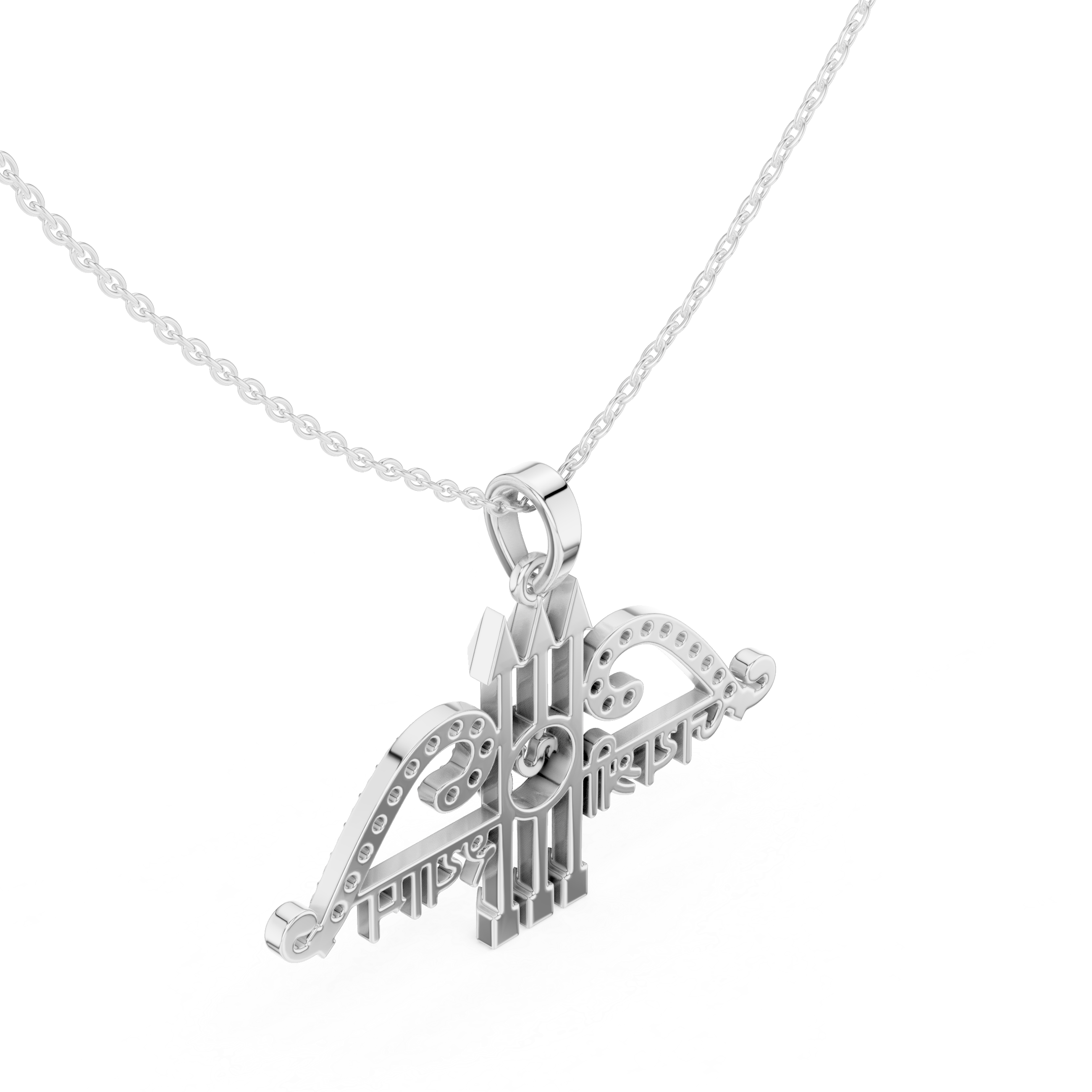 Classic Halo Lab Grown Diamond Pendant Necklace