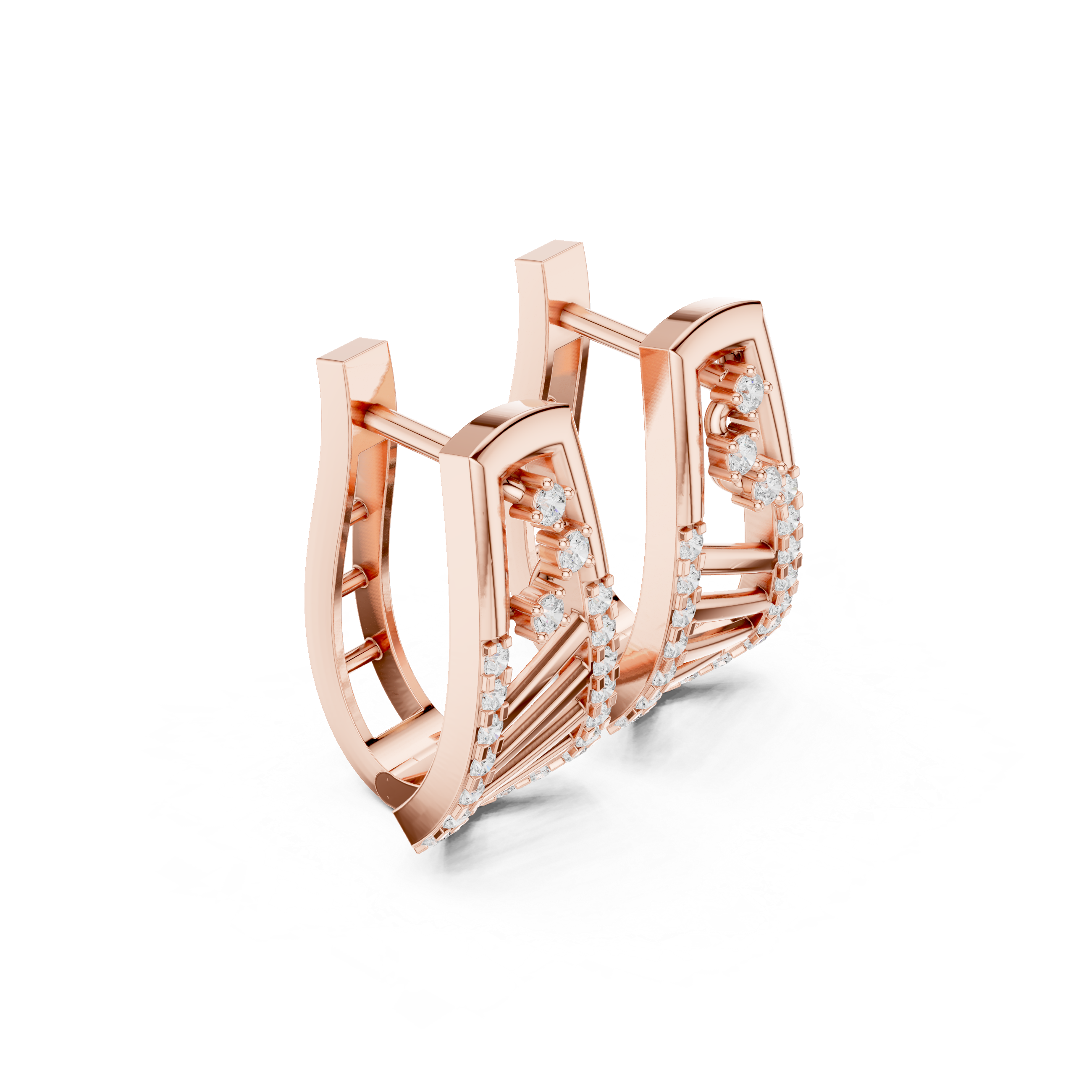 Gilded Ivy Lab Grown Diamond Earrings Sets