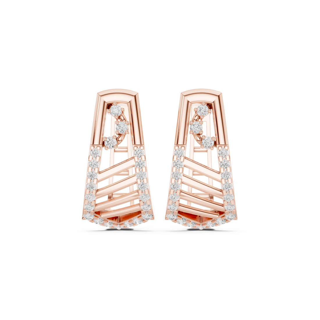 Gilded Ivy Lab Grown Diamond Earrings Sets