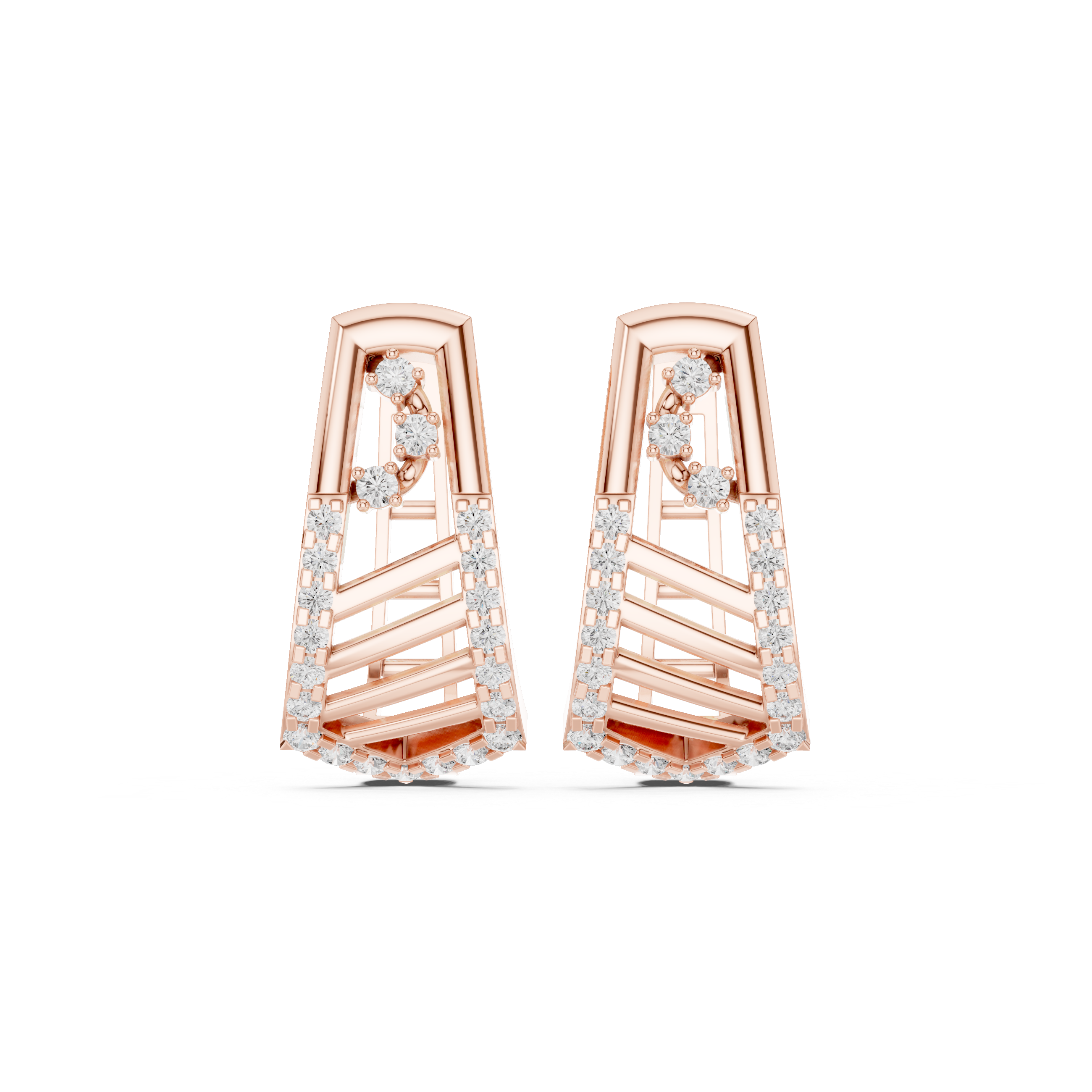 Gilded Ivy Lab Grown Diamond Earrings Sets