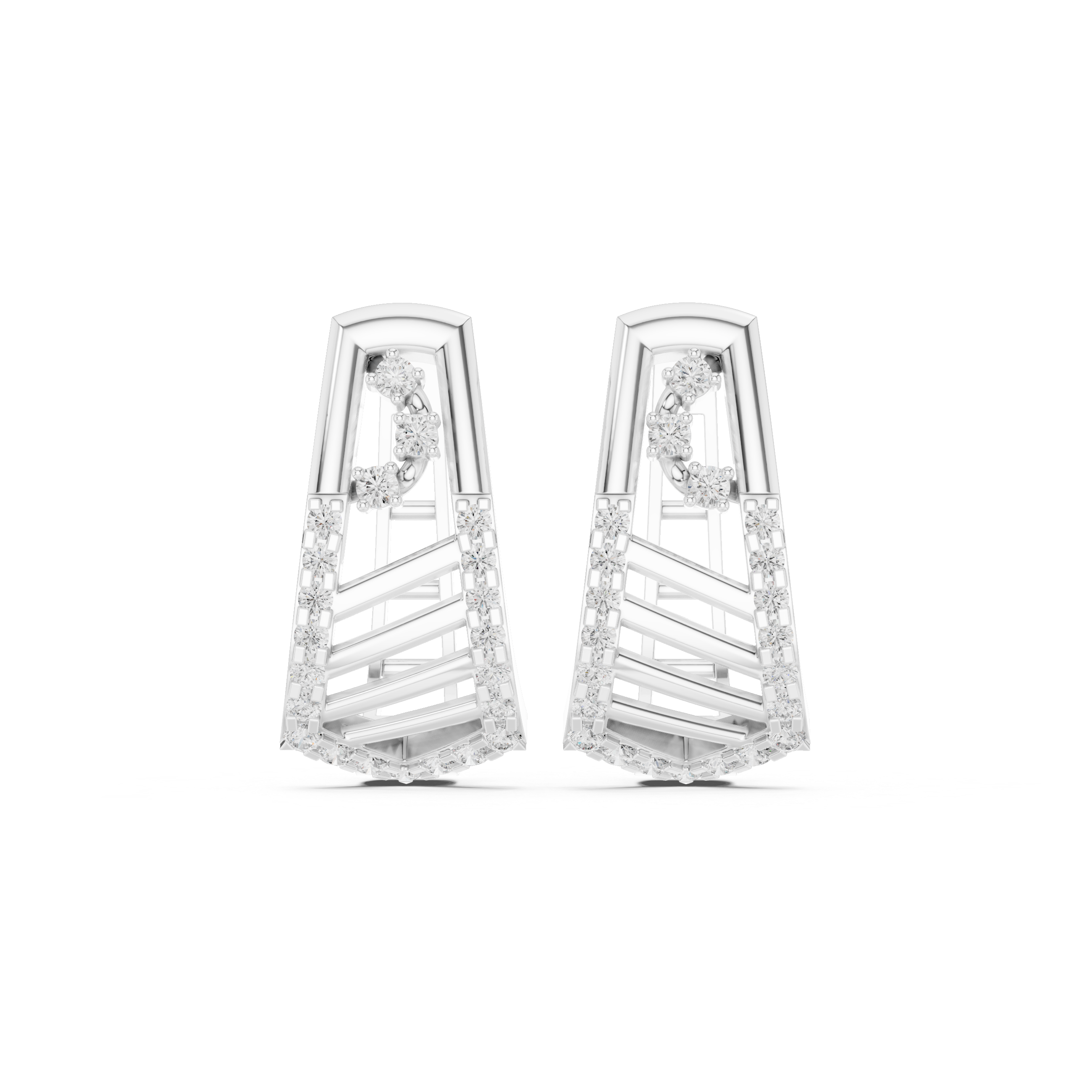 Gilded Ivy Lab Grown Diamond Earrings Sets