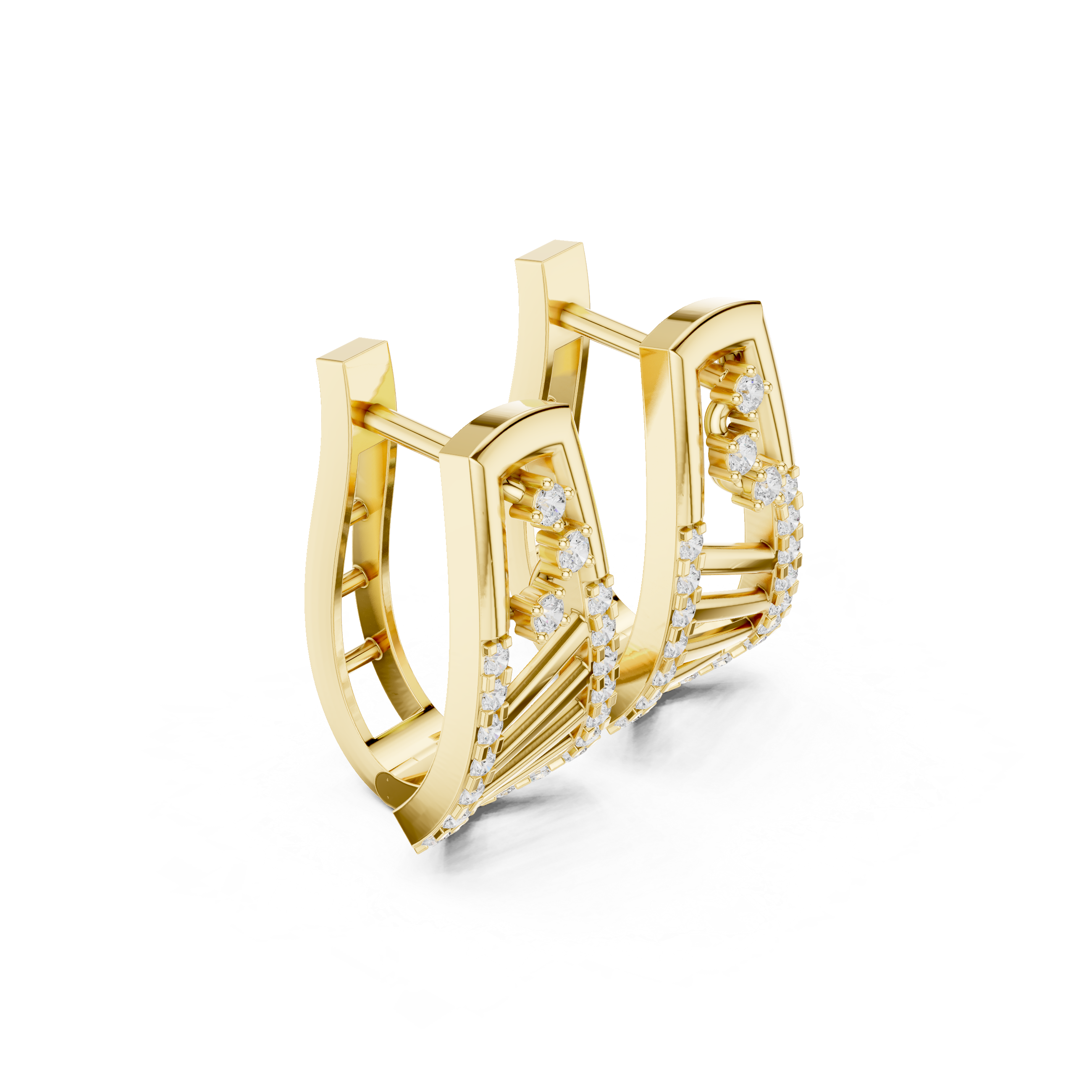 Gilded Ivy Lab Grown Diamond Earrings Sets