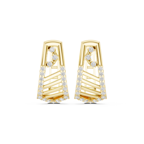 Gilded Ivy Lab Grown Diamond Earrings Sets