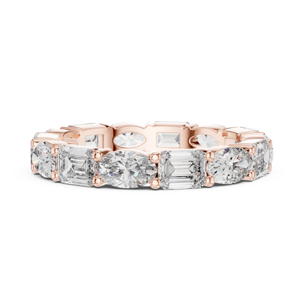 Chiffon Drape lab grown diamond ring