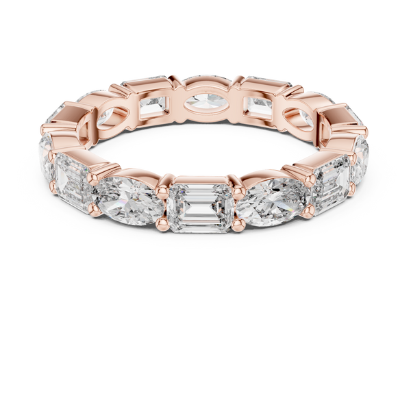 Chiffon Drape lab grown diamond ring