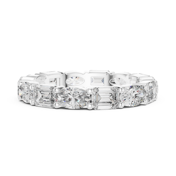 Chiffon Drape lab grown diamond ring