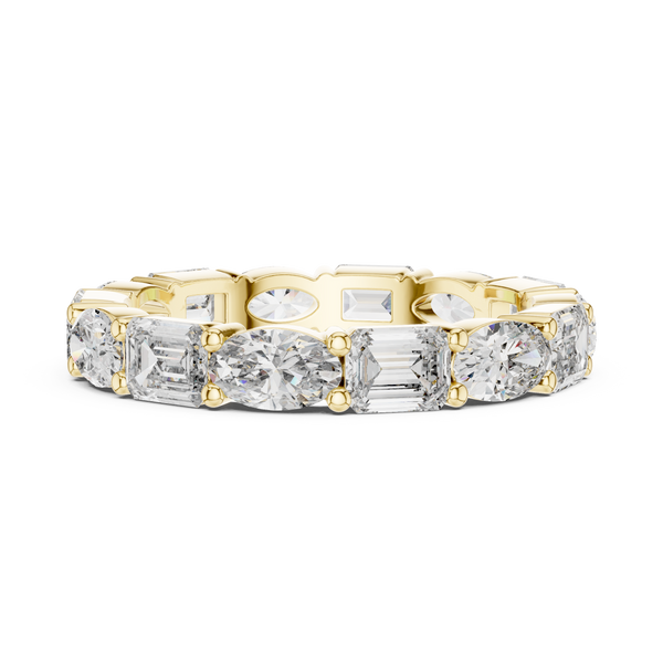 Chiffon Drape lab grown diamond ring