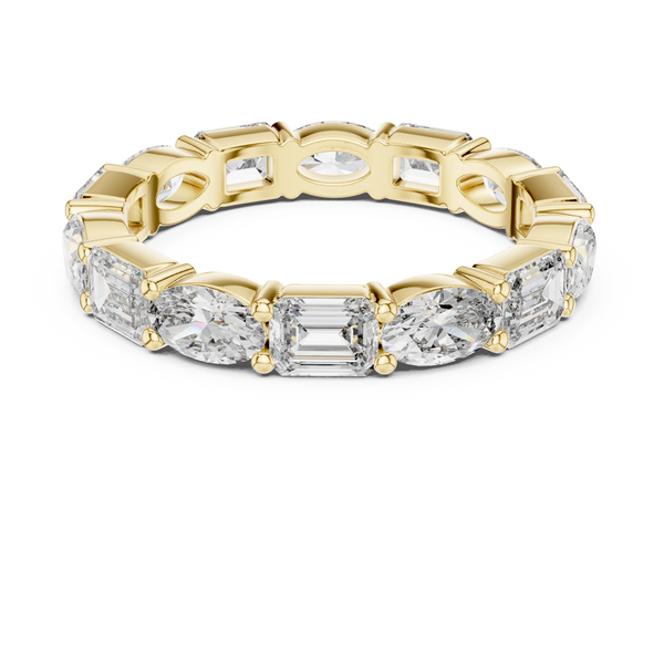 Chiffon Drape lab grown diamond ring