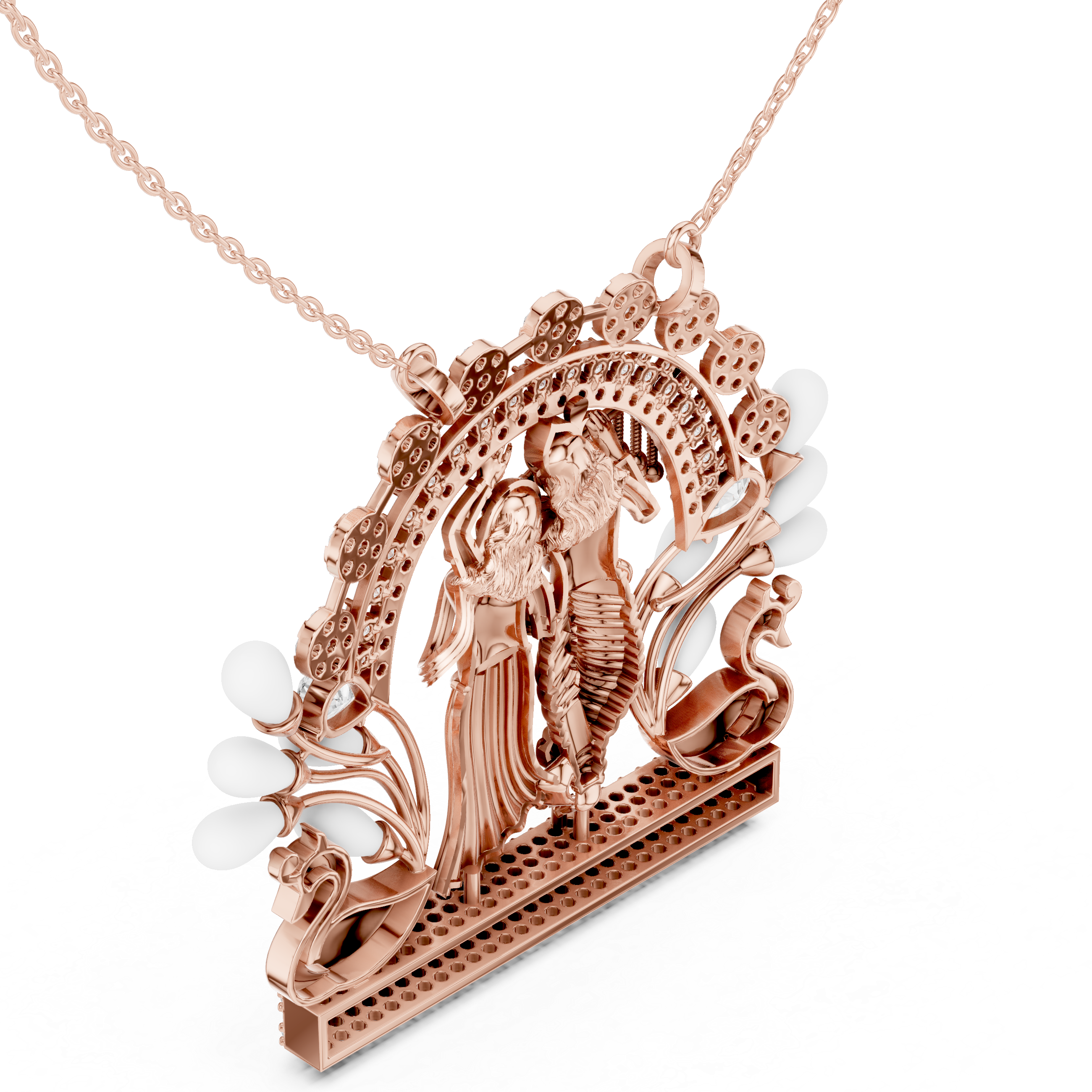 Infinite Charm Lab Grown Diamond Charm Pendant