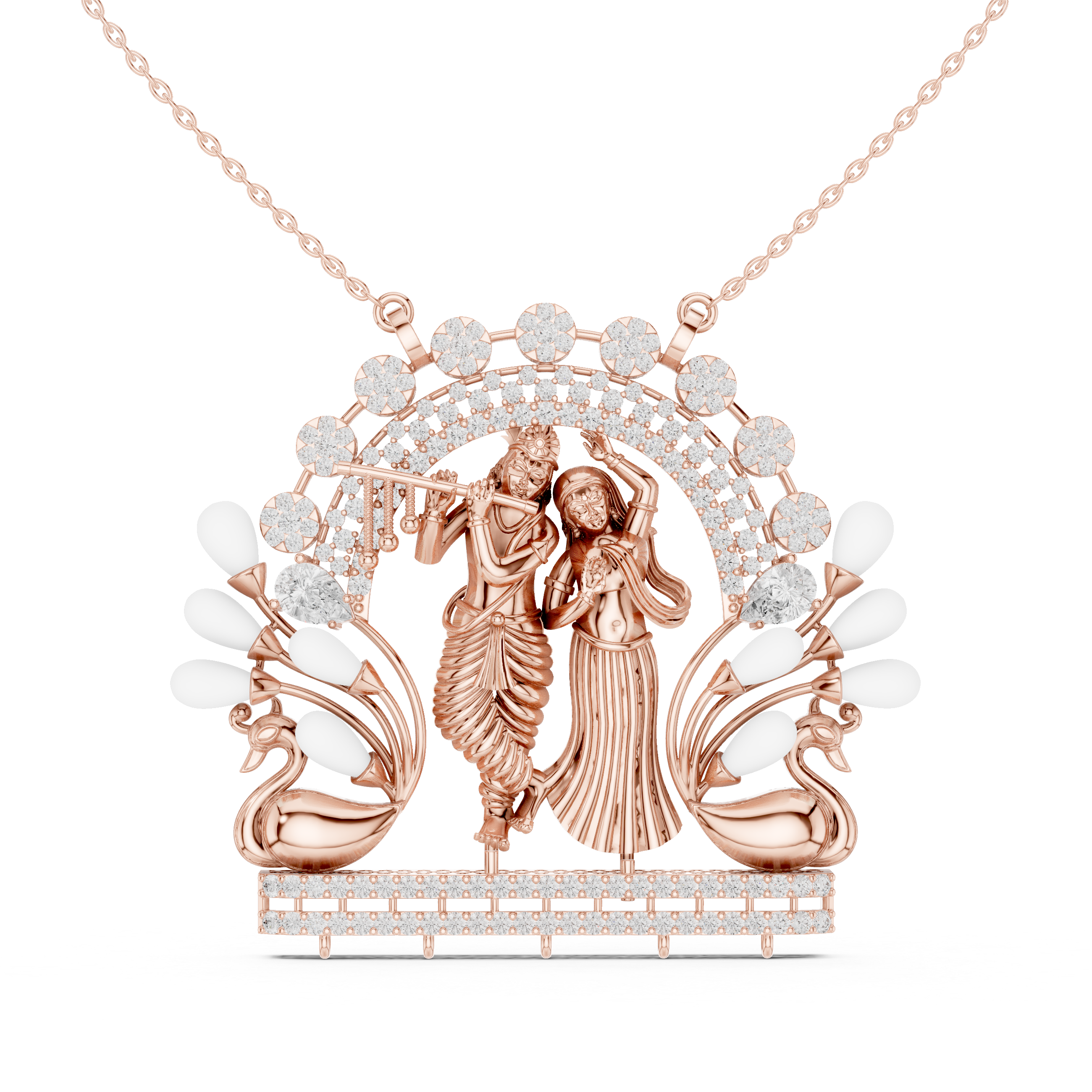 Infinite Charm Lab Grown Diamond Charm Pendant