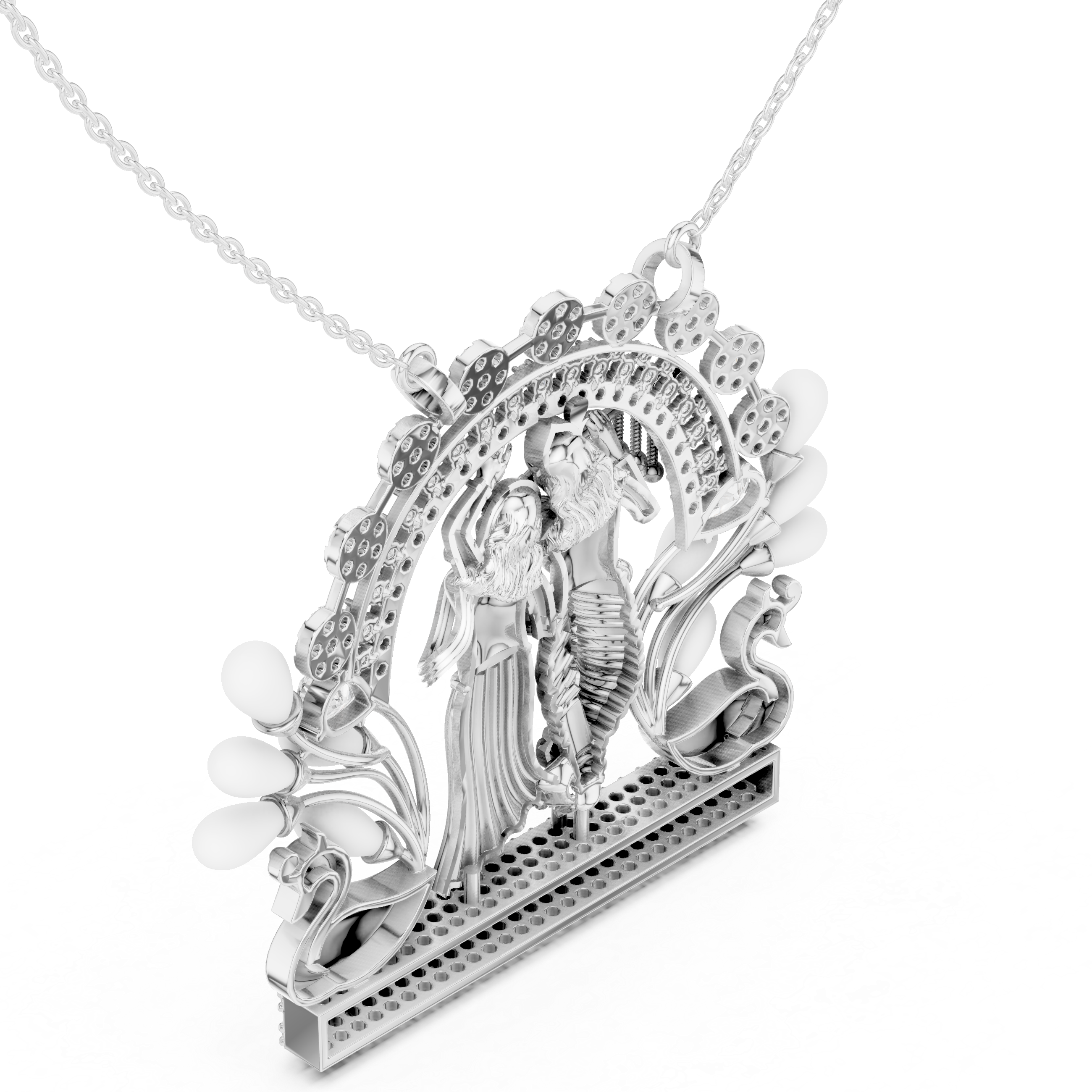 Infinite Charm Lab Grown Diamond Charm Pendant