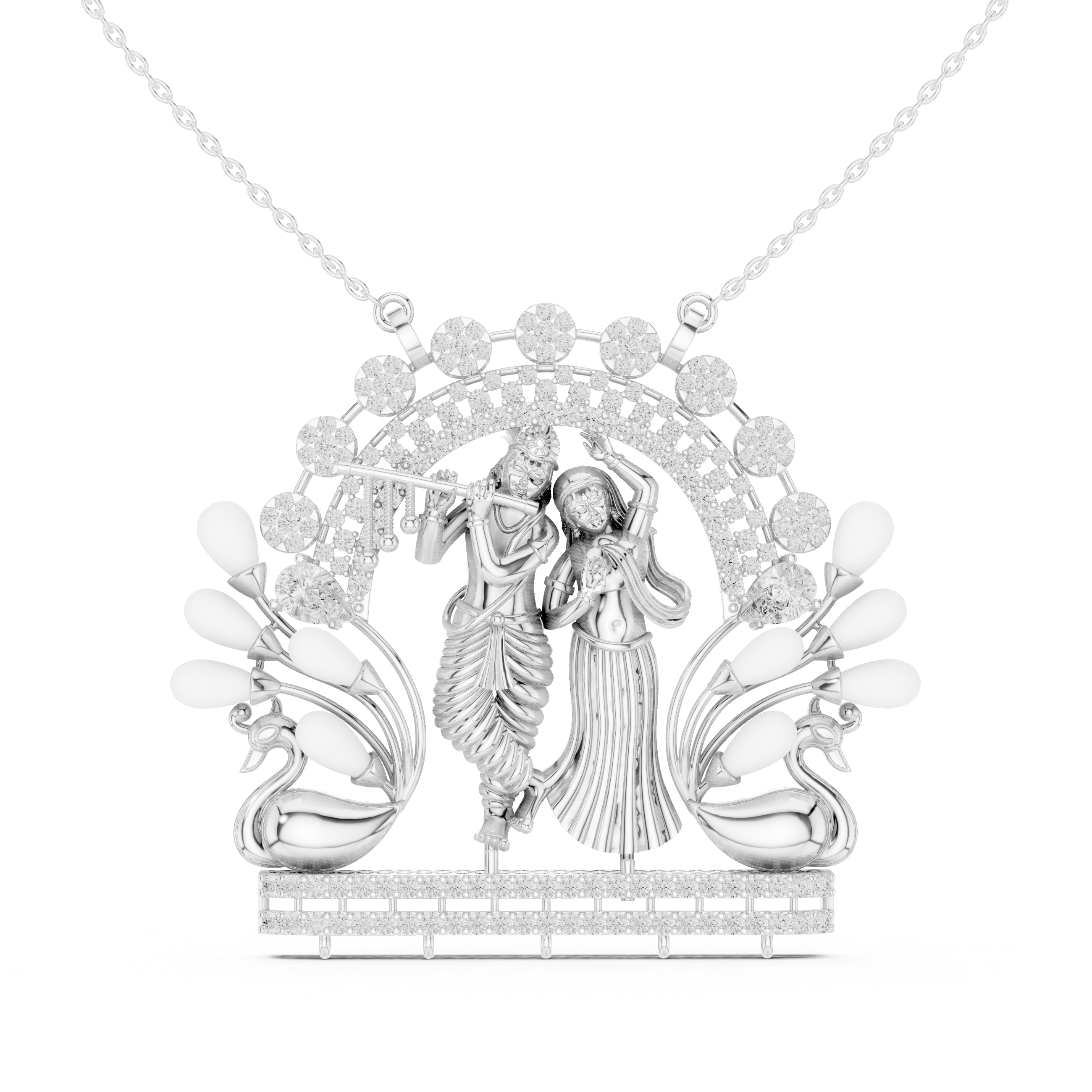 Infinite Charm Lab Grown Diamond Charm Pendant