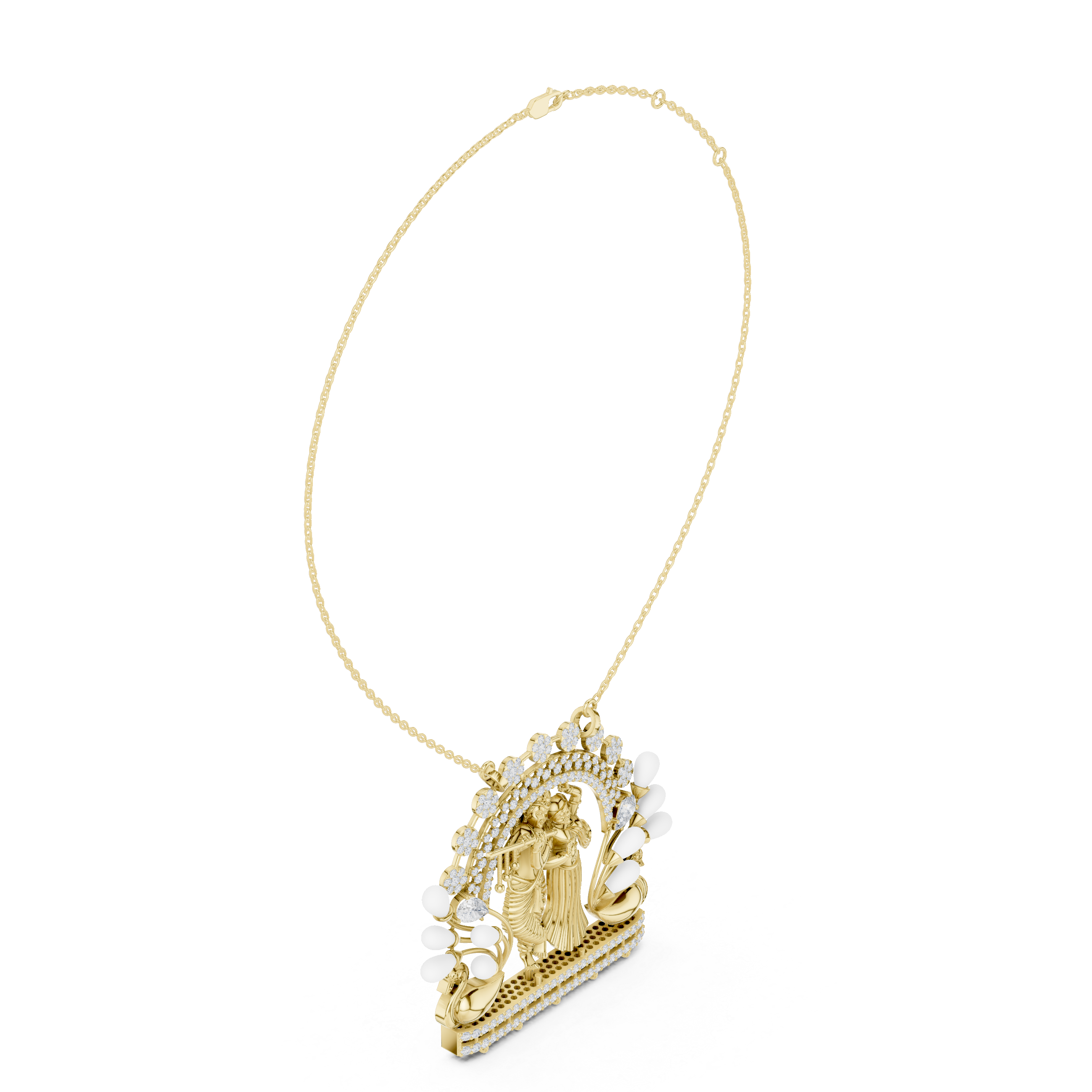 Infinite Charm Lab Grown Diamond Charm Pendant