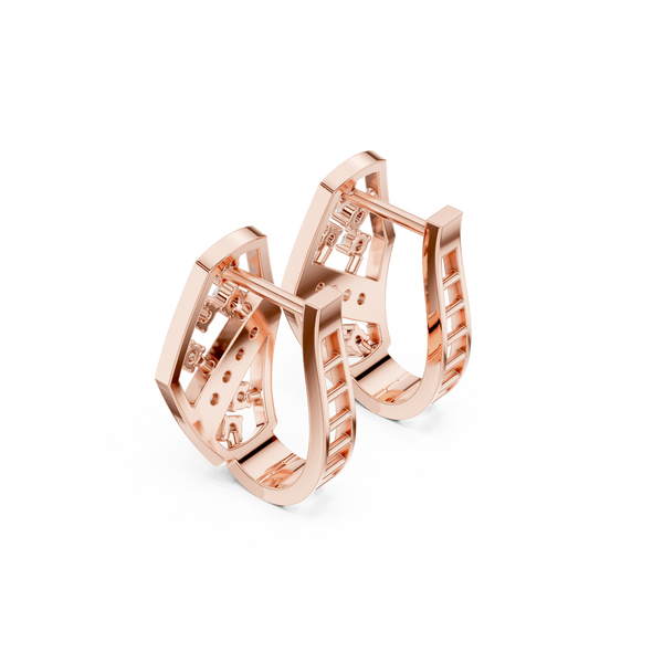 Lagoon Shimmer Lab Grown Diamond Earrings Pairs