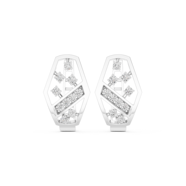 Lagoon Shimmer Lab Grown Diamond Earrings Pairs