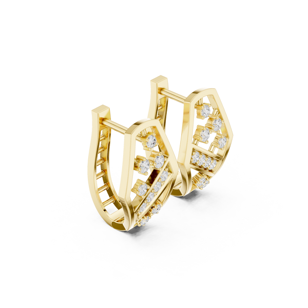 Lagoon Shimmer Lab Grown Diamond Earrings Pairs