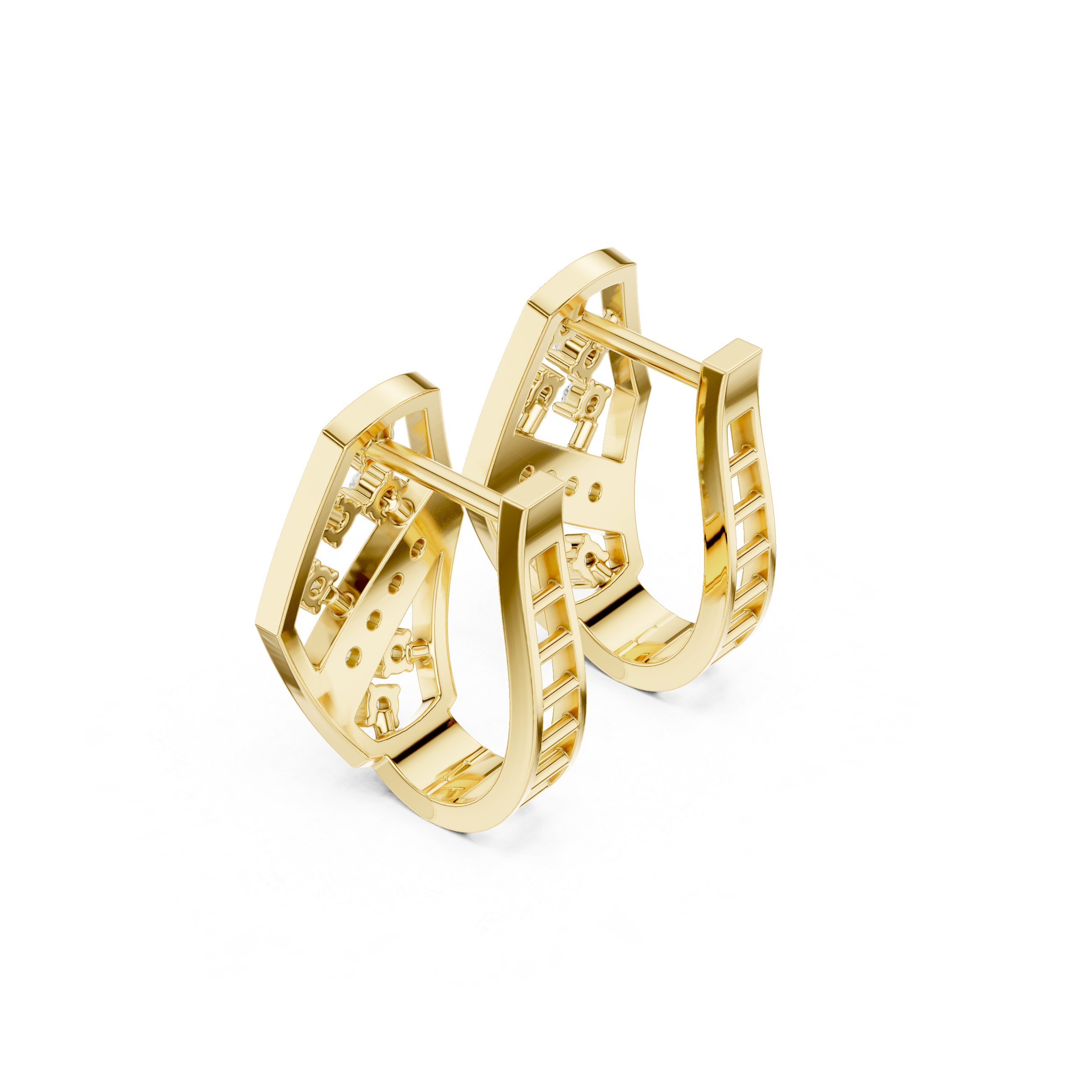 Hot Spice lab grown diamond earring design