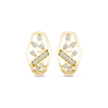 Hot Spice lab grown diamond earring design