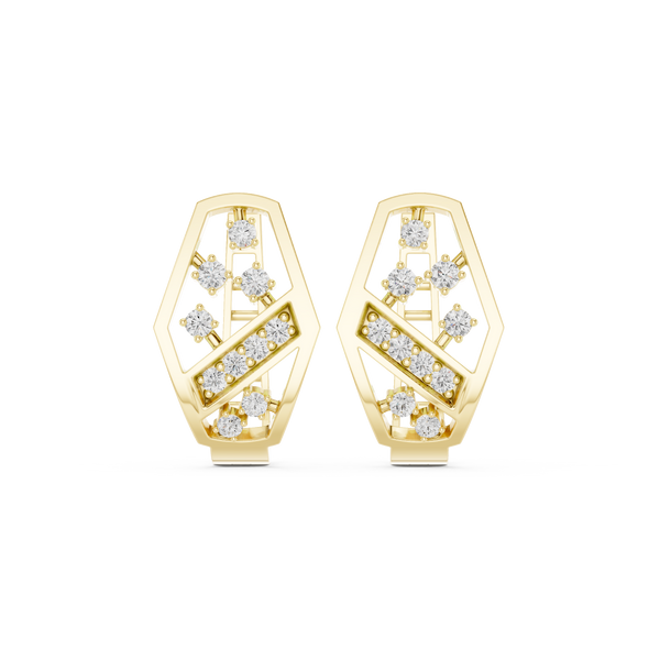 Lagoon Shimmer Lab Grown Diamond Earrings Pairs