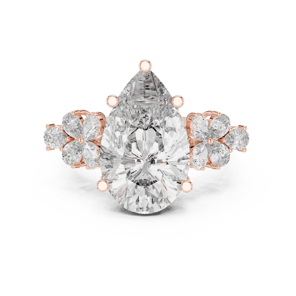 Nebula Cloud lab grown diamond ring
