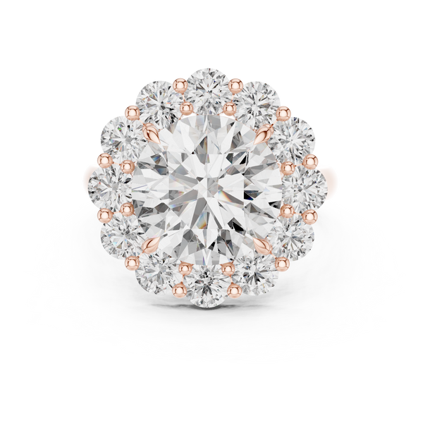 Reflection Glass lab grown diamond ring