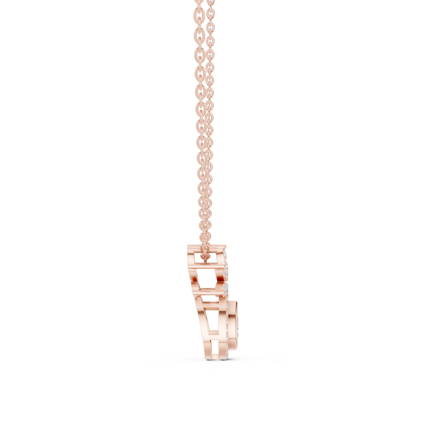 Urban Luxe Lab Grown Diamond Cluster Pendant