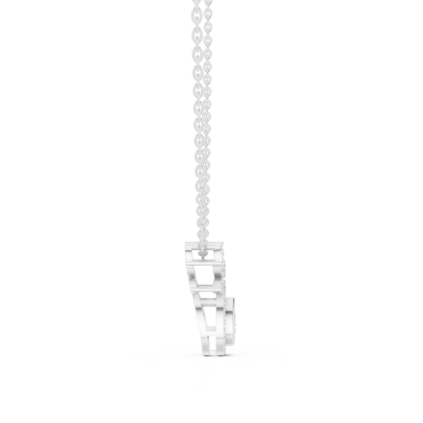 Urban Luxe Lab Grown Diamond Cluster Pendant
