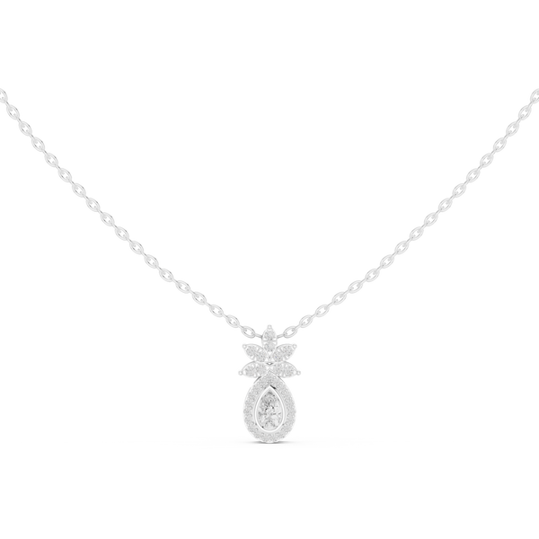 Urban Luxe Lab Grown Diamond Cluster Pendant