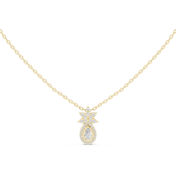 Urban Luxe Lab Grown Diamond Cluster Pendant
