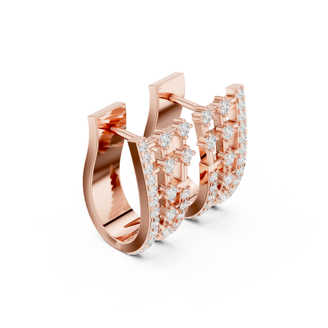 Ideal Pair lab grown diamond earring design