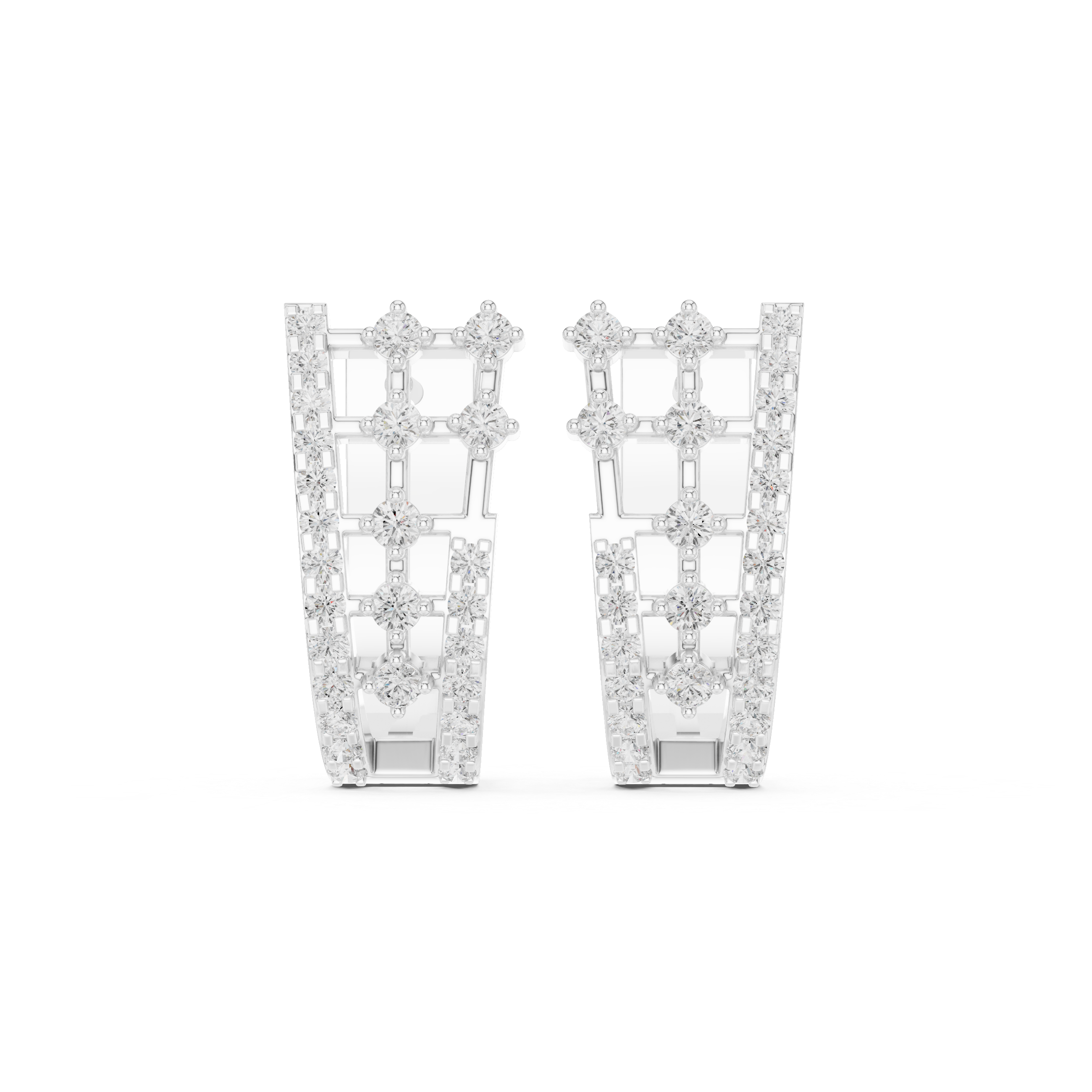 Ideal Pair lab grown diamond earring design