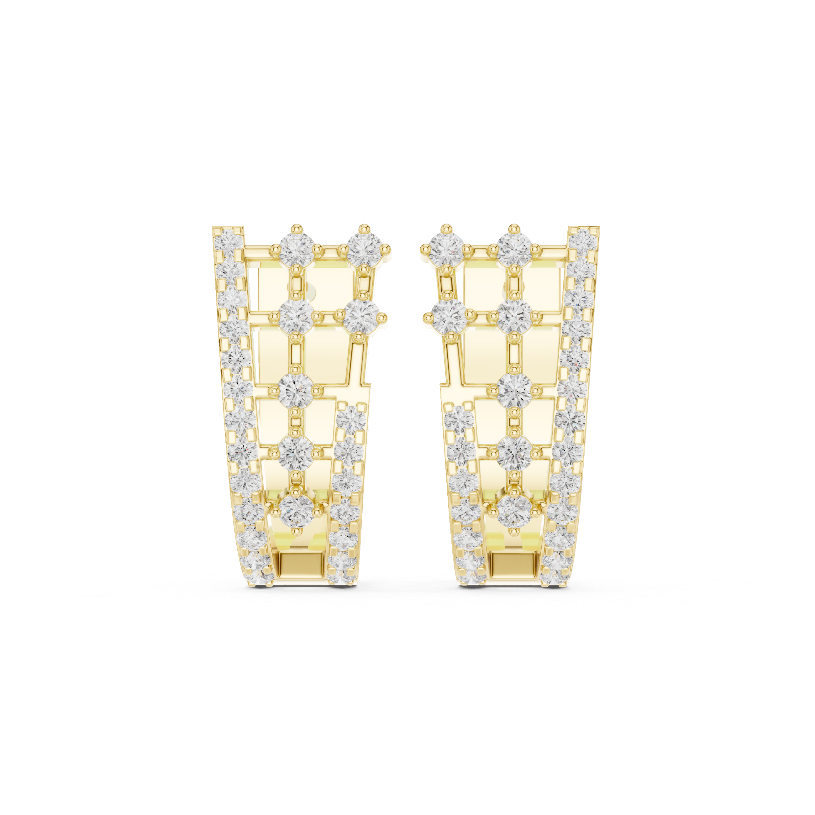Ideal Pair lab grown diamond earring design