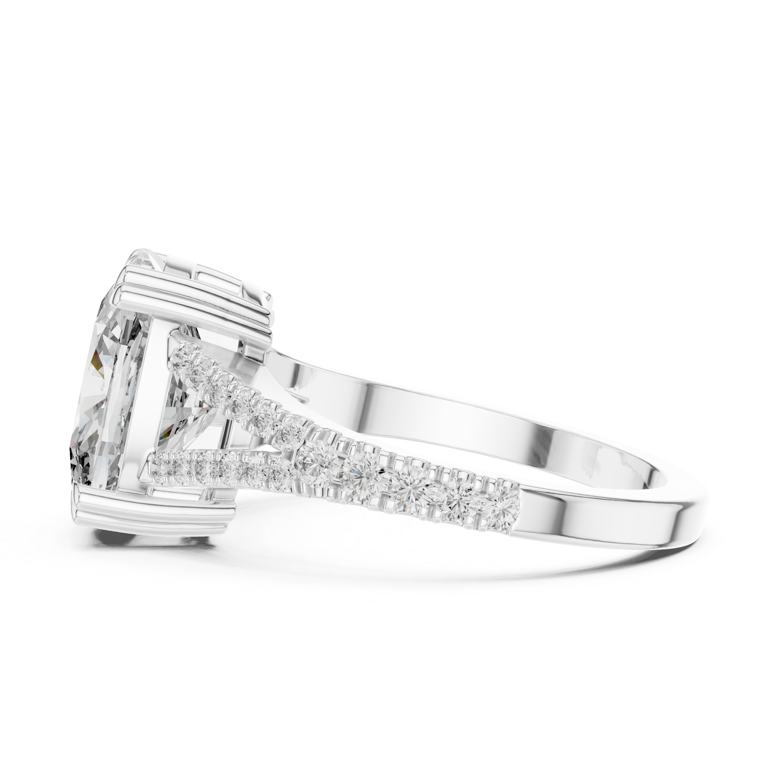 Bright Look Stone Lab Grown Diamond Ring