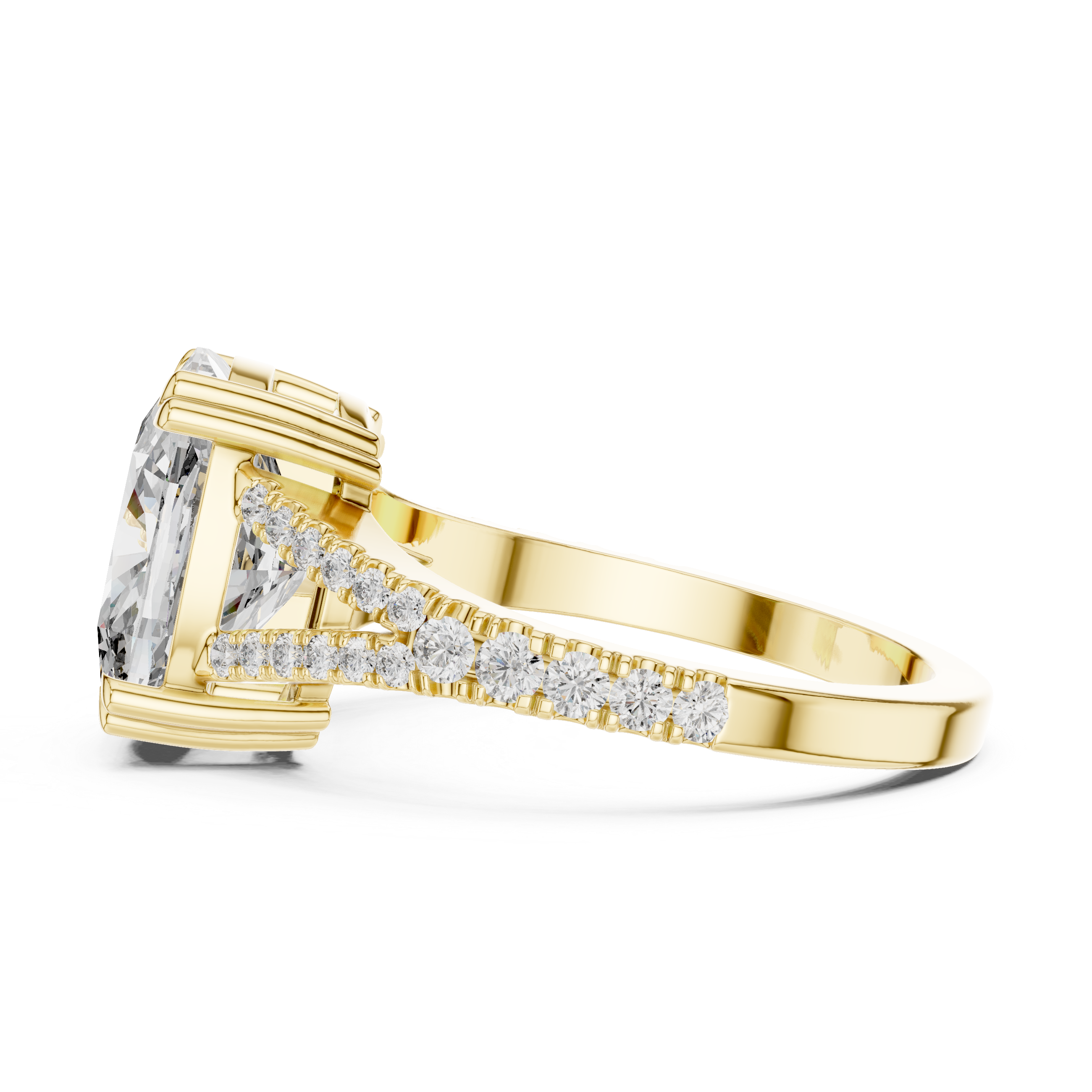 Bright Look Stone Lab Grown Diamond Ring