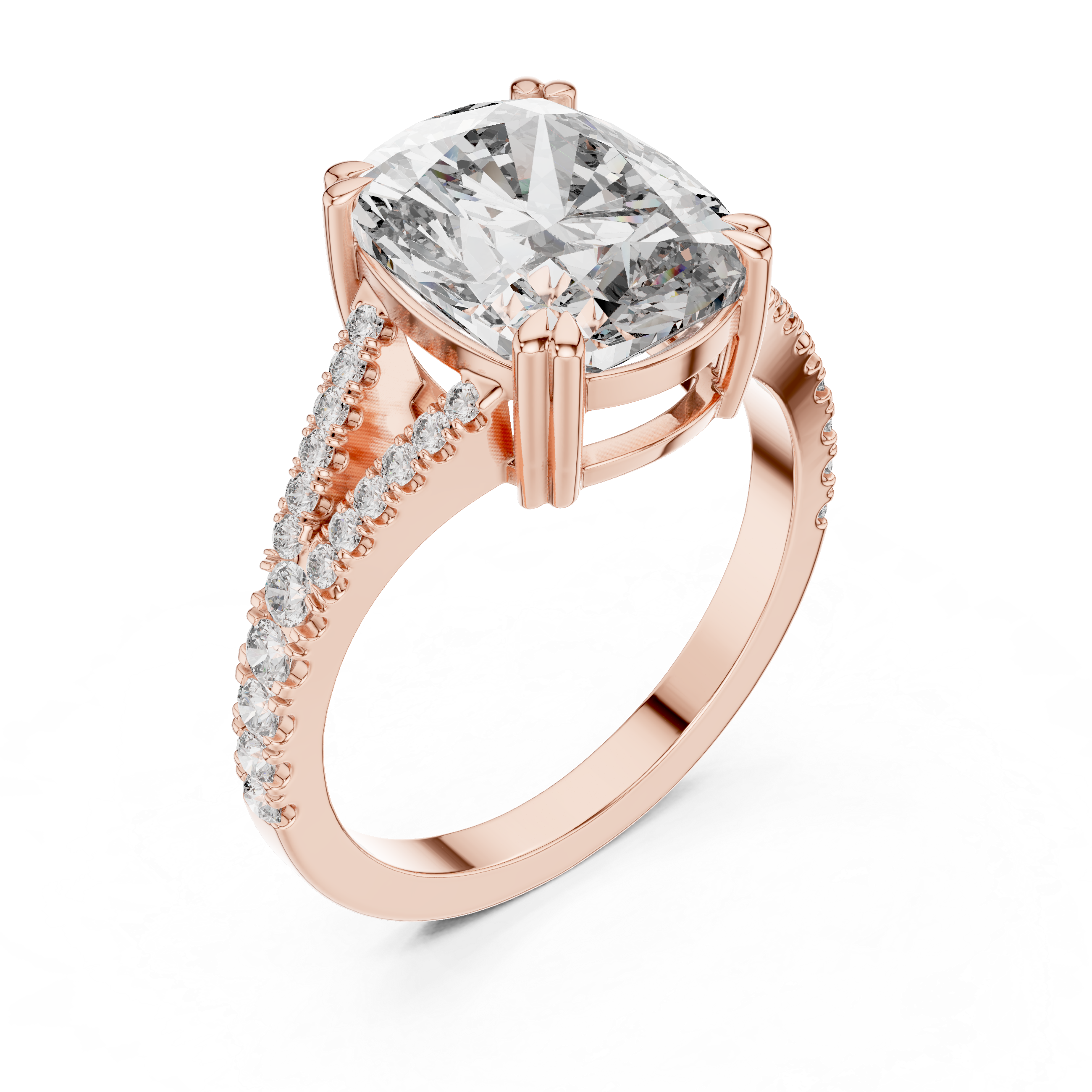 Bright Look Stone Lab Grown Diamond Ring
