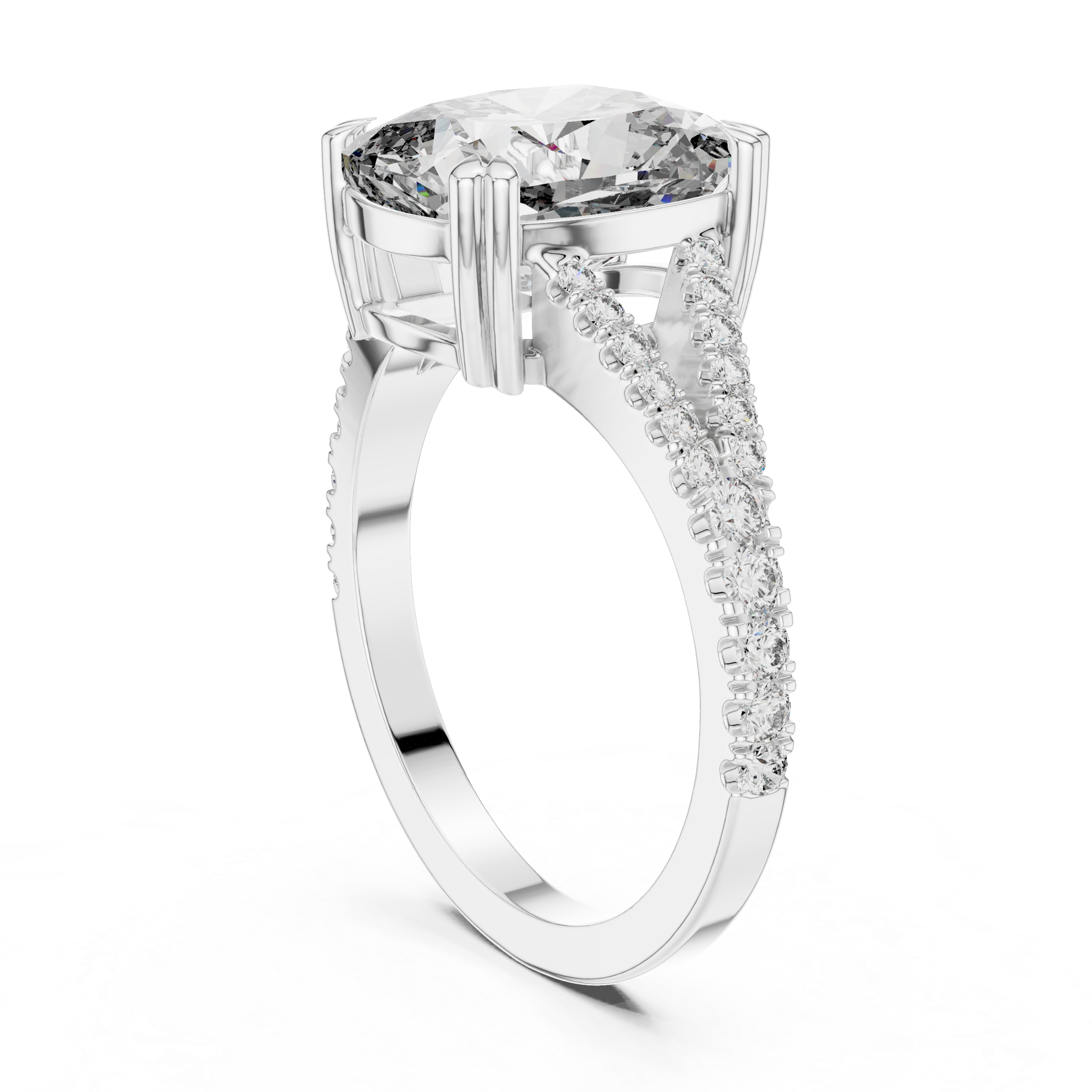Bright Look Stone Lab Grown Diamond Ring