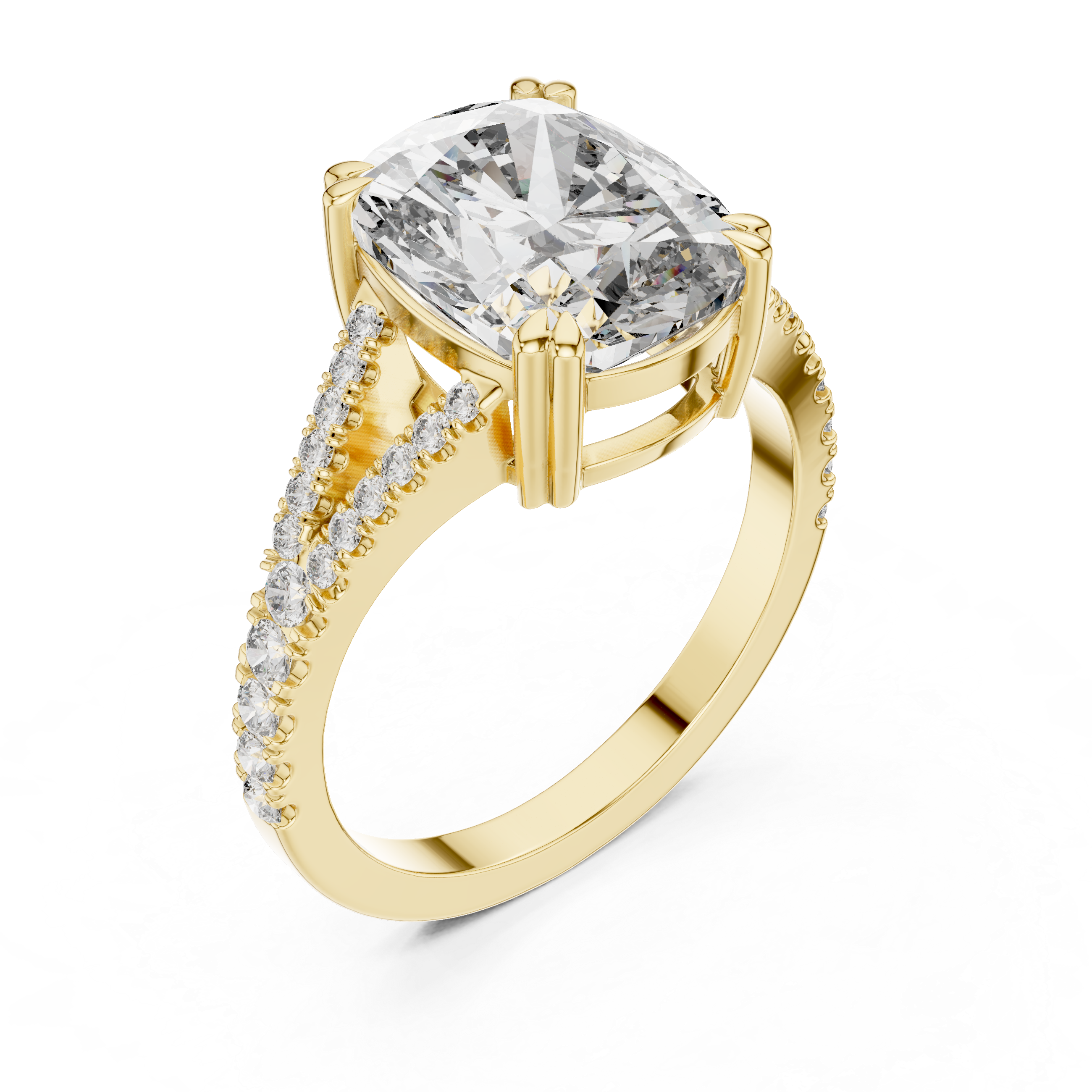 Bright Look Stone Lab Grown Diamond Ring