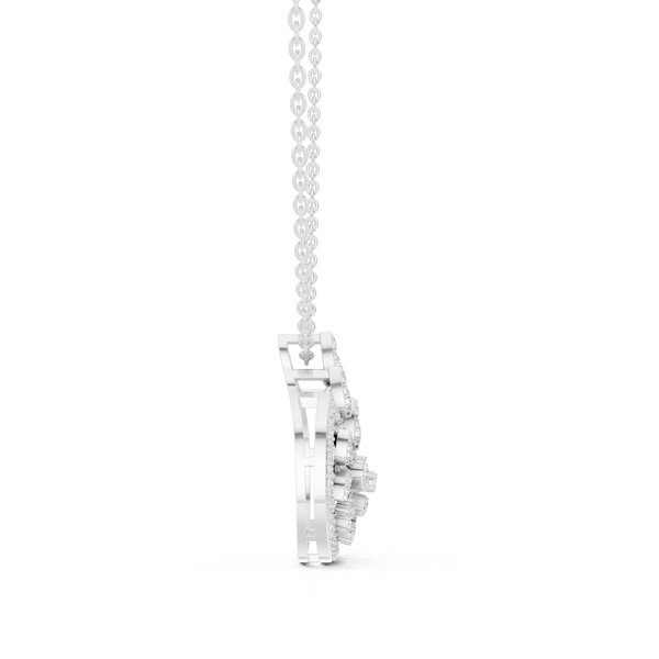 Luminary Wave Lab Grown Diamond Luxury Pendant