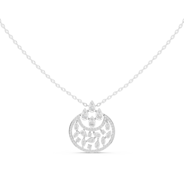 Luminary Wave Lab Grown Diamond Luxury Pendant
