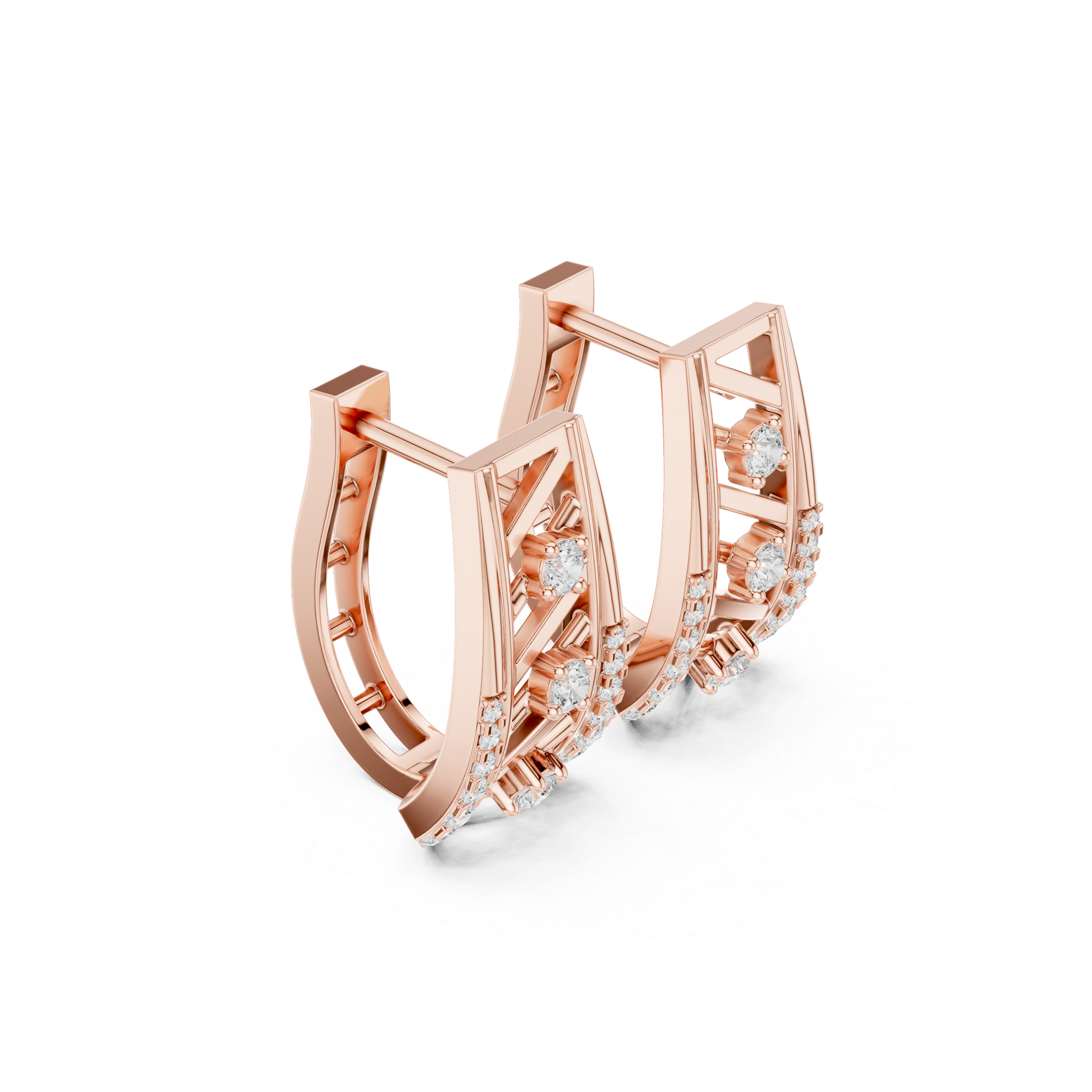 Sweet Treat lab grown diamond earring design
