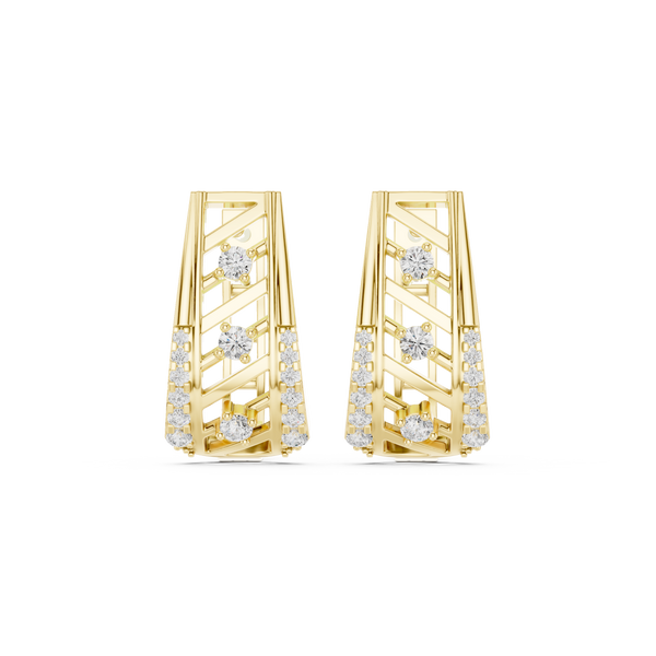 Sweet Treat lab grown diamond earring design