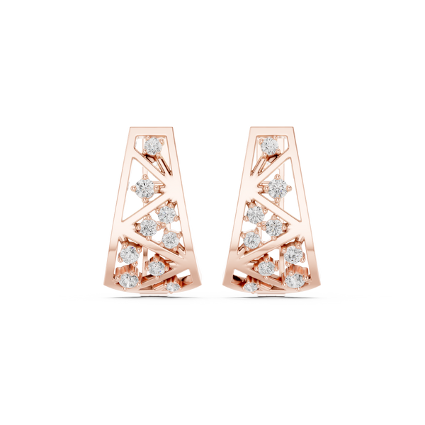 Galaxy Swirl Lab Grown Diamond Earrings Sets