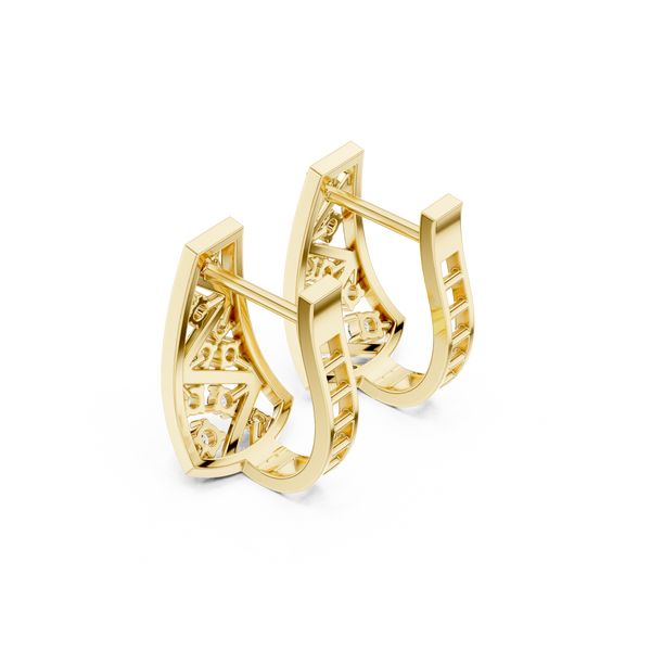 Galaxy Swirl Lab Grown Diamond Earrings Sets