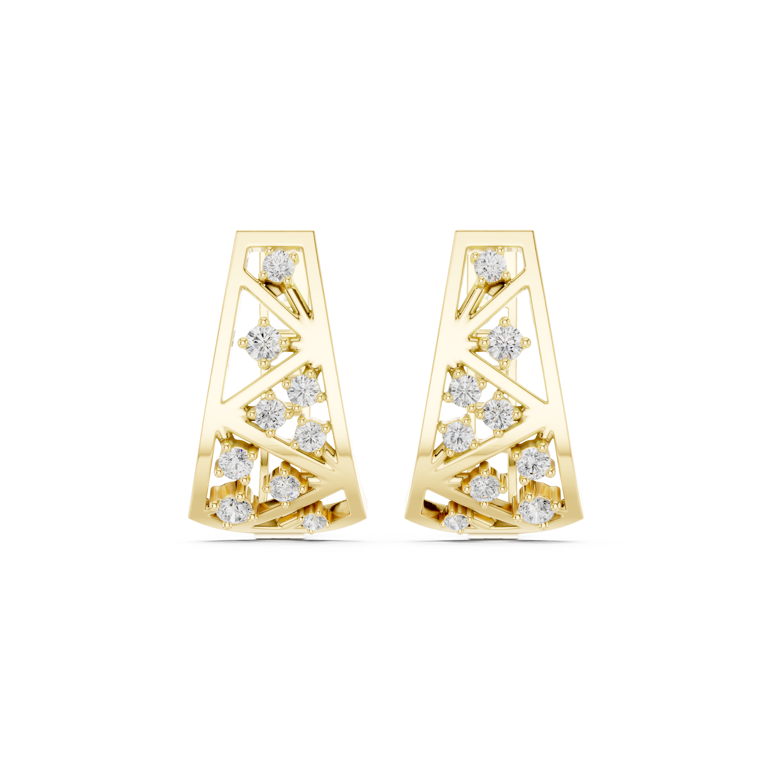 Galaxy Swirl Lab Grown Diamond Earrings Sets