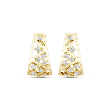 Galaxy Swirl Lab Grown Diamond Earrings Sets