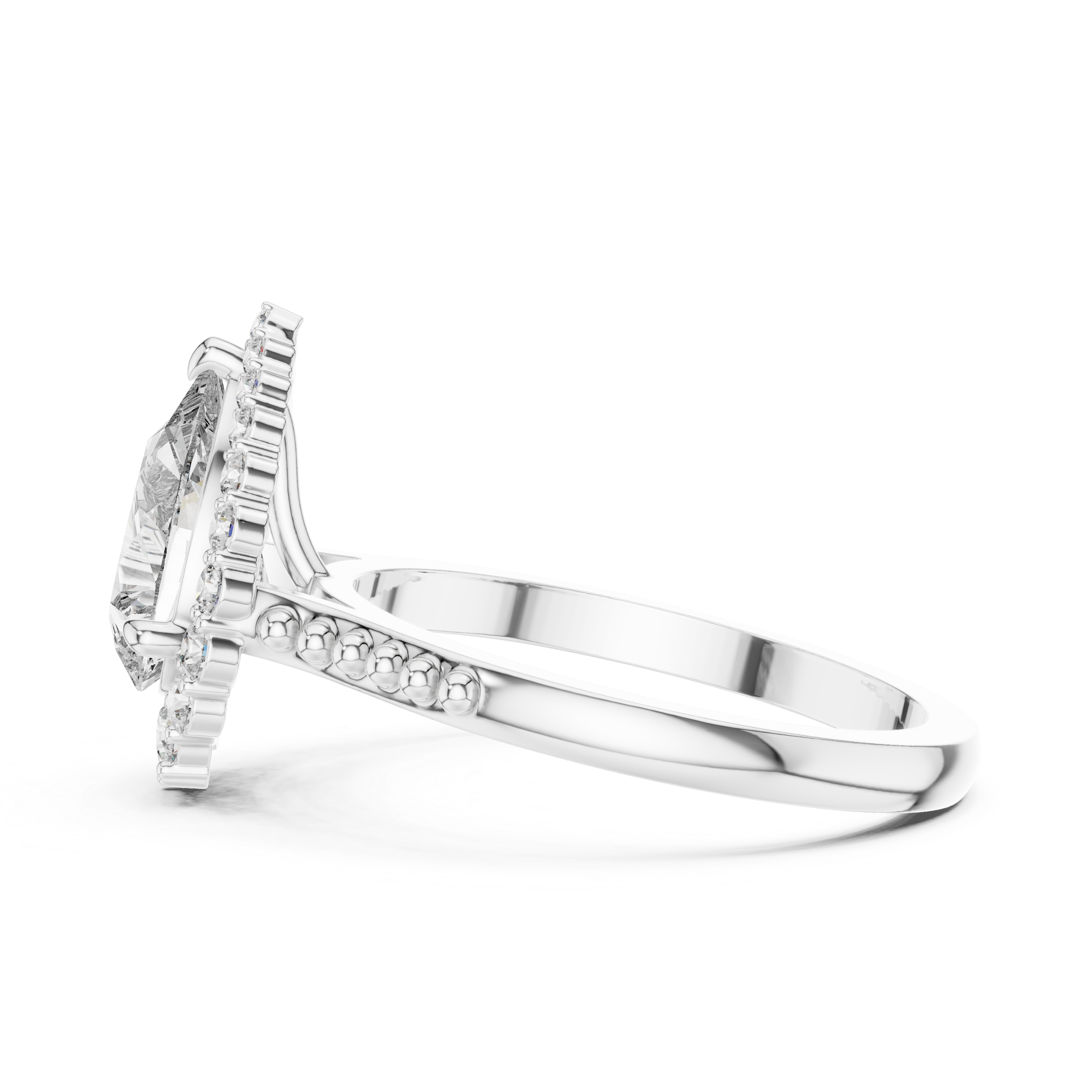 Goddess Aura lab grown diamond ring