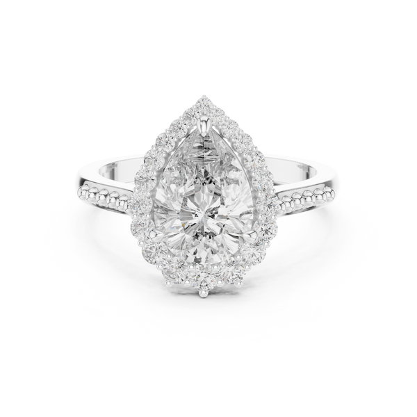 Goddess Aura lab grown diamond ring