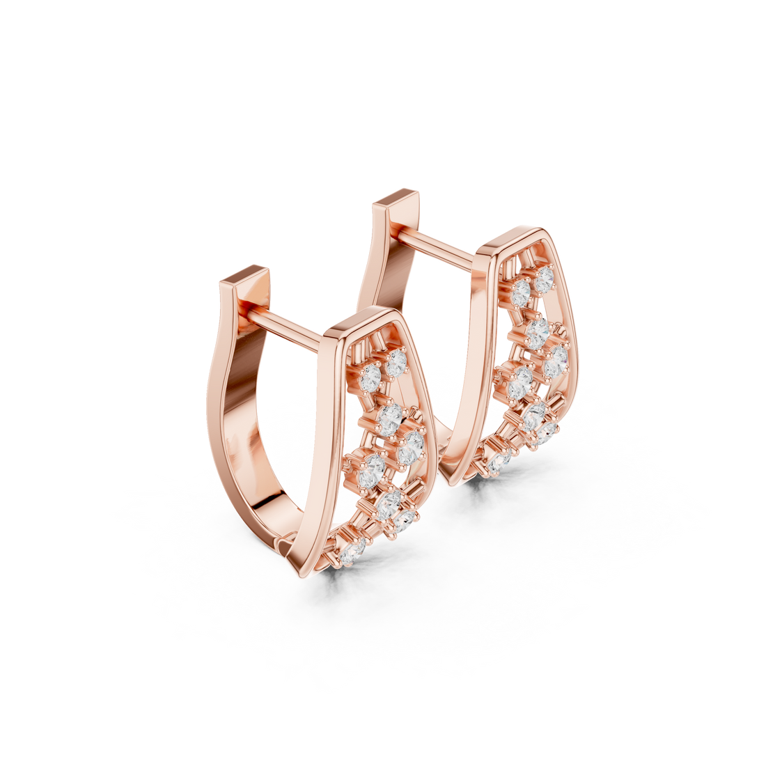 Enchanted Halo Lab Grown Diamond Earrings Jewelry